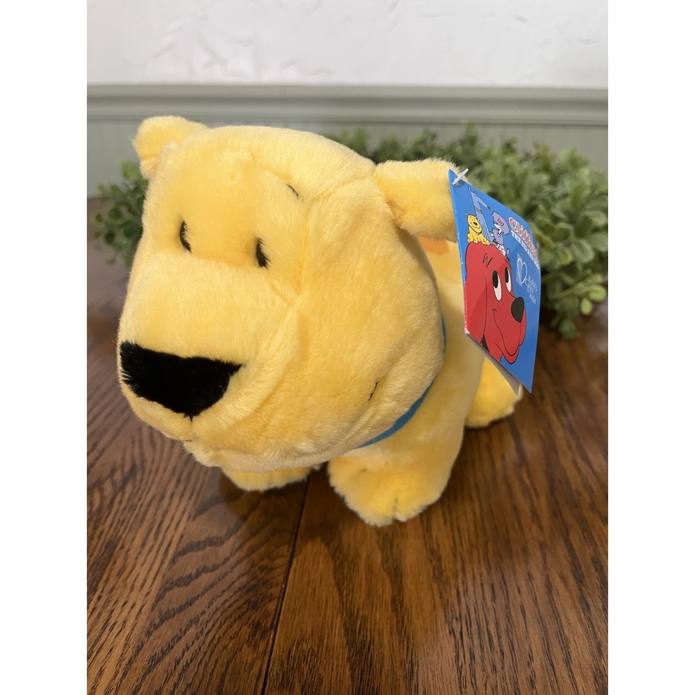 Kohl's Cares Clifford T-Bone Yellow Dog Plush Stuffed Animal Toy 11" NEW